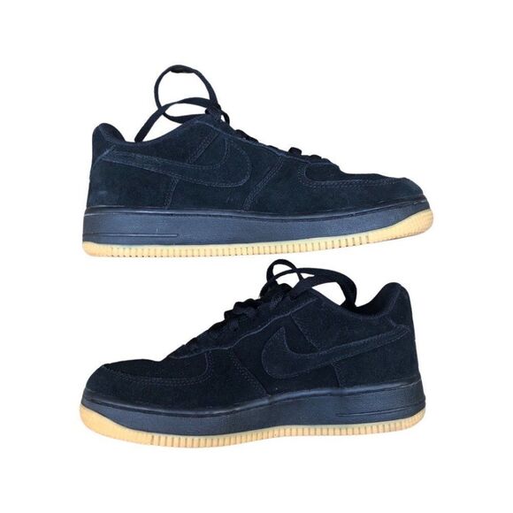 Nike Air Force 1 Premium GS 'Black Gum' Size 5 - Picture 4 of 12